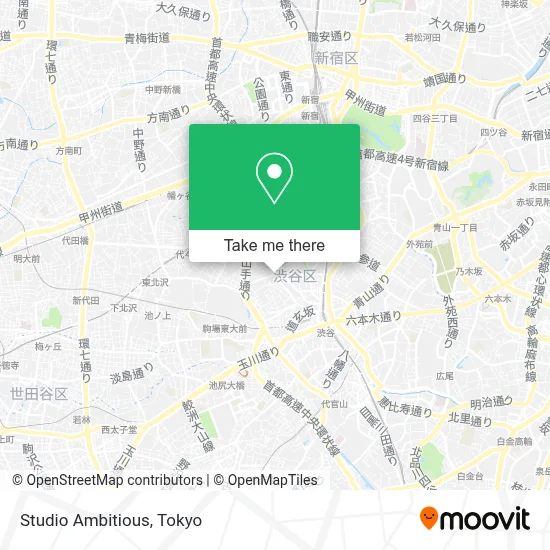 Studio Ambitious map
