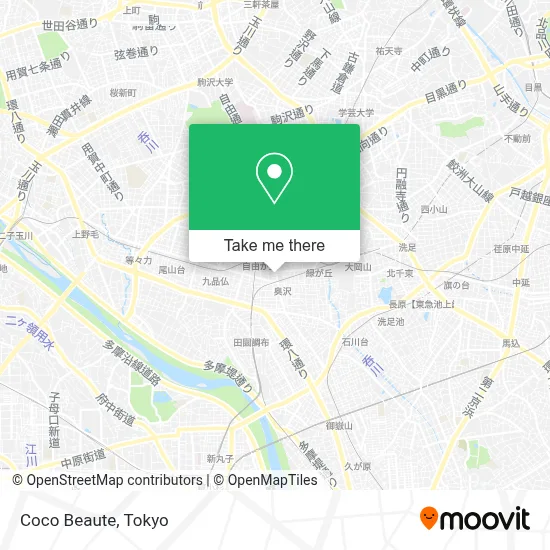 Coco Beaute map