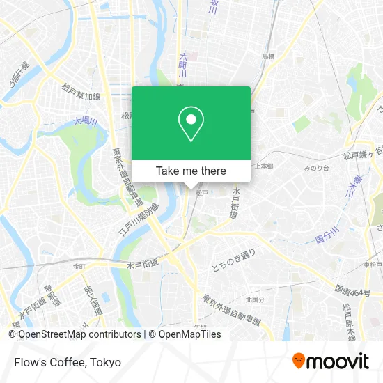 Flow's Coffee map