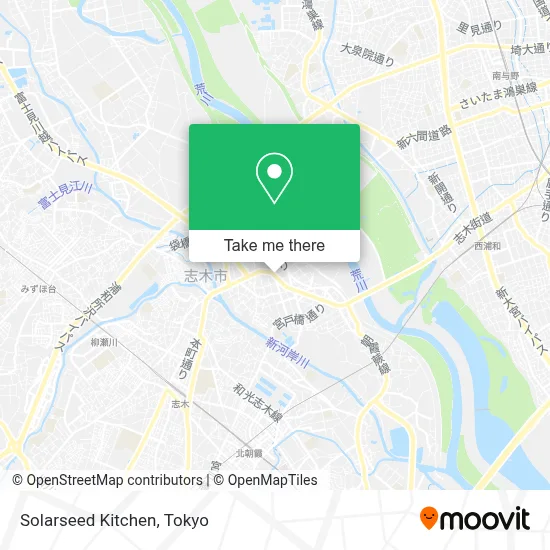 Solarseed Kitchen map