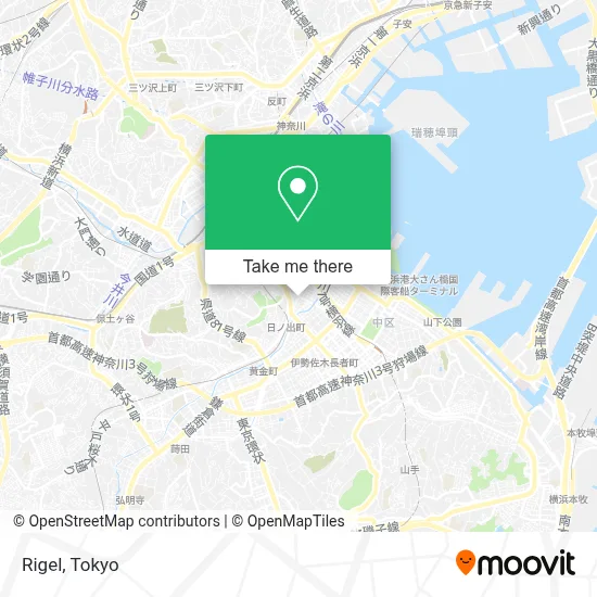 Rigel map