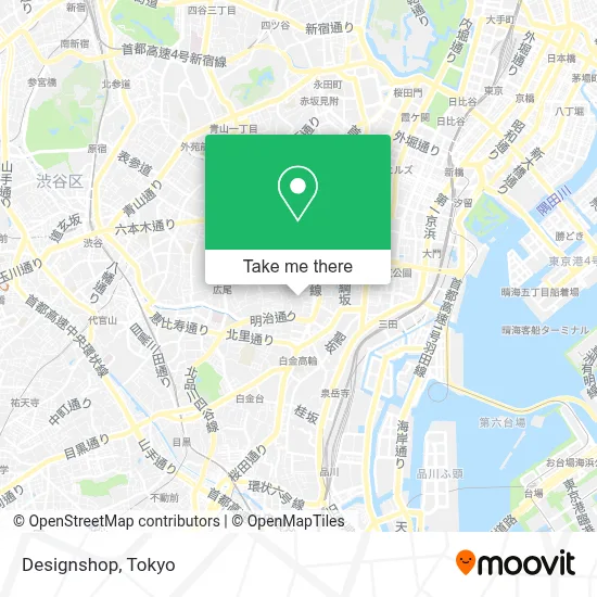 Designshop map