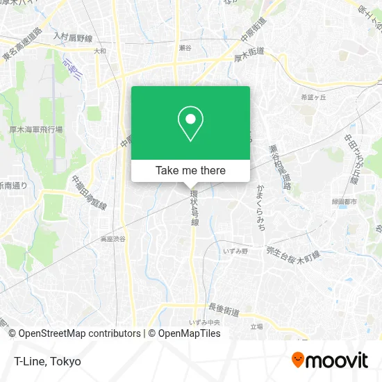 T-Line map