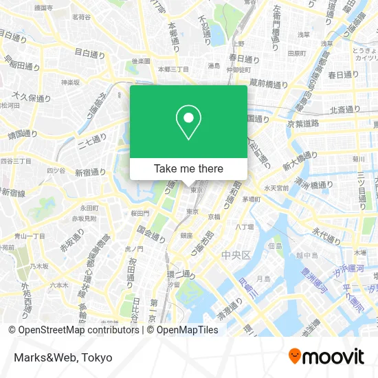 Marks&Web map