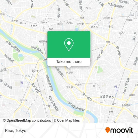 Rise map