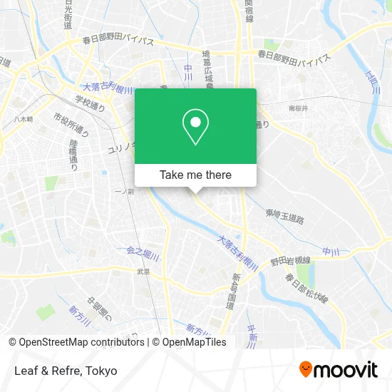 Leaf & Refre map