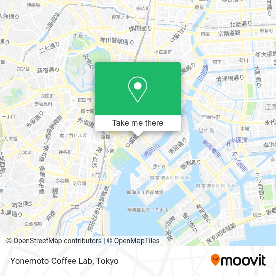 Yonemoto Coffee Lab map