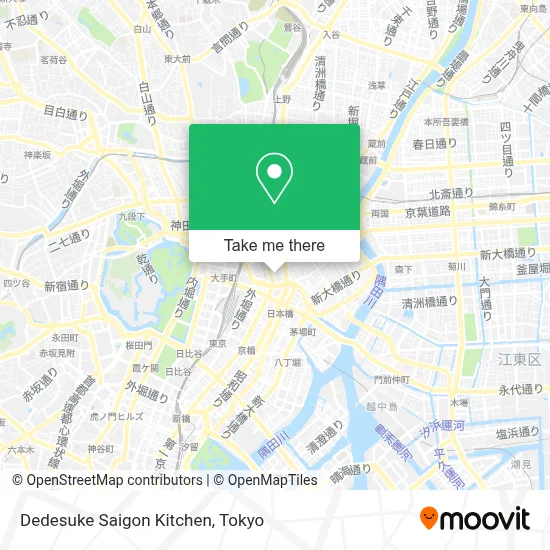 Dedesuke Saigon Kitchen map