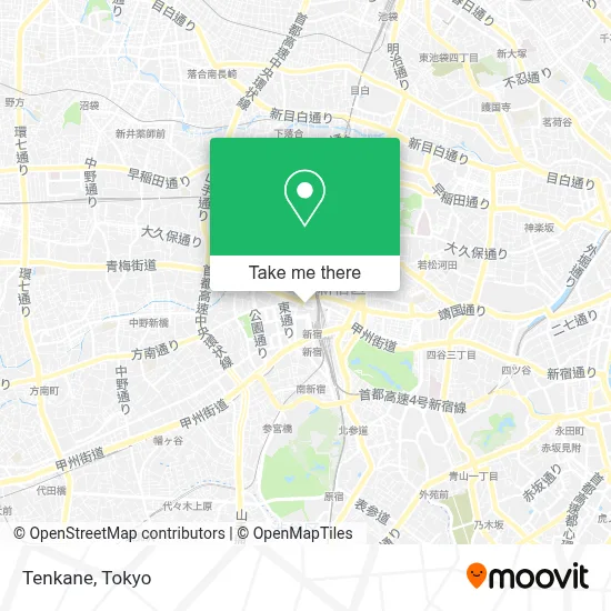 Tenkane map