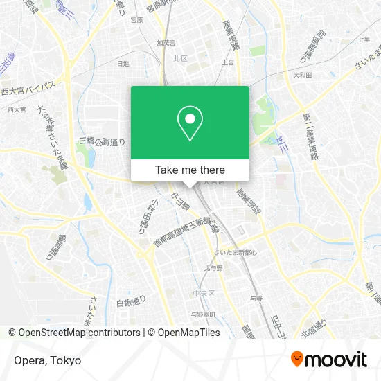 Opera map
