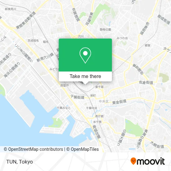 TUN map