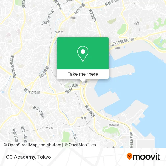 CC Academy map