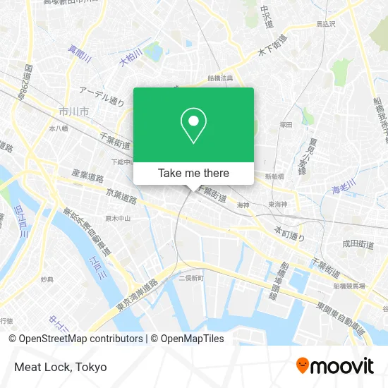 Meat Lock map