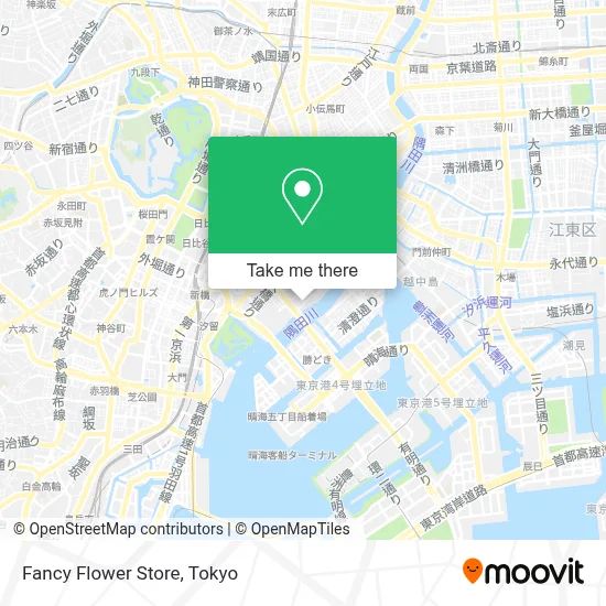 Fancy Flower Store map