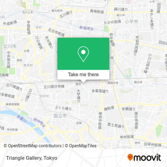 Triangle Gallery map