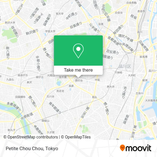 Petite Chou Chou map