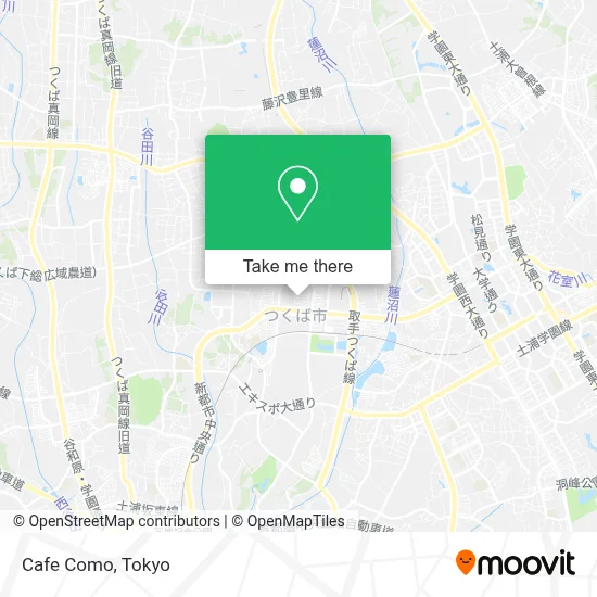 Cafe Como map