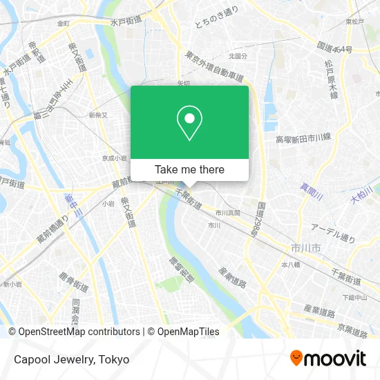 Capool Jewelry map