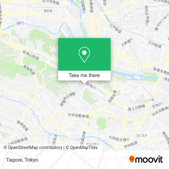Tagore map