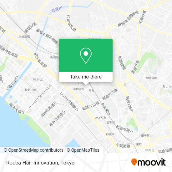 Rocca Hair Innovation map