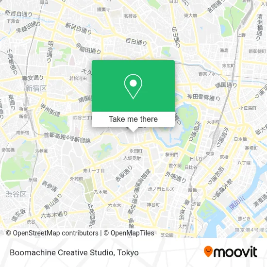 Boomachine Creative Studio map