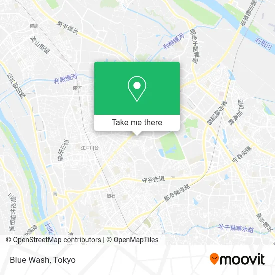 Blue Wash map