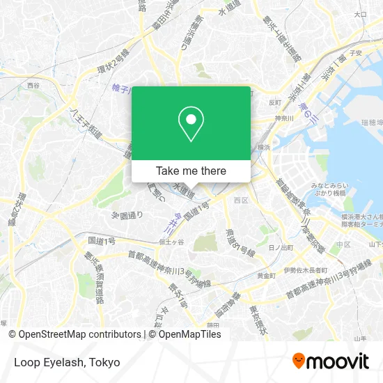 Loop Eyelash map