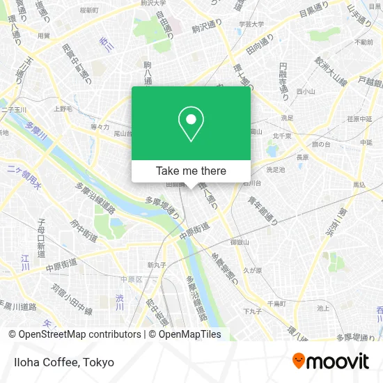 Iloha Coffee map