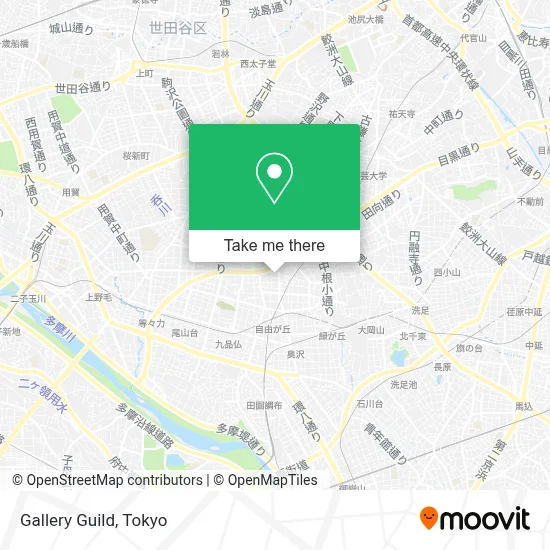 Gallery Guild map
