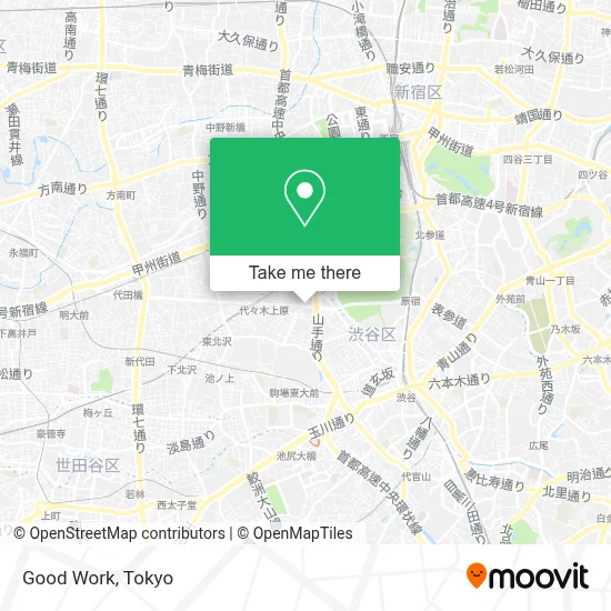 Good Work map