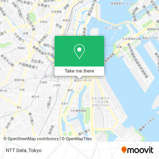 NTT Data map