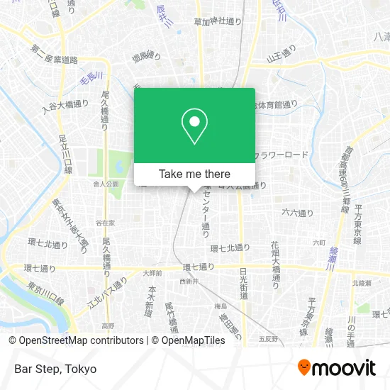 Bar Step map