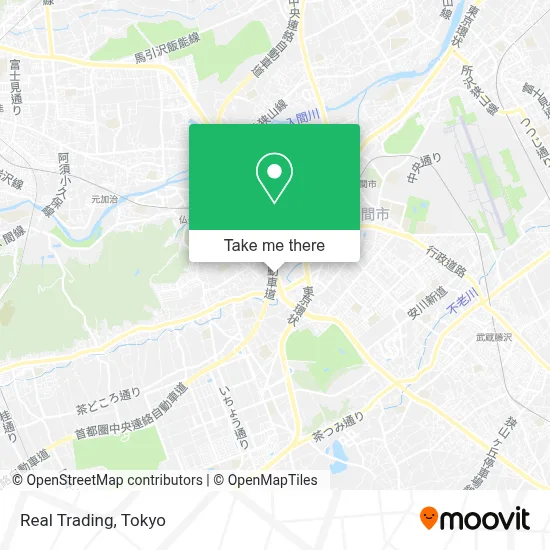 Real Trading map