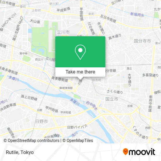 Rutile map