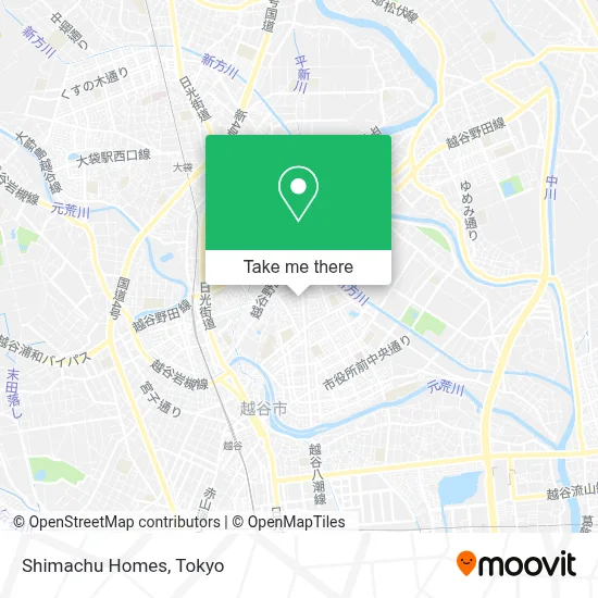 Shimachu Homes map