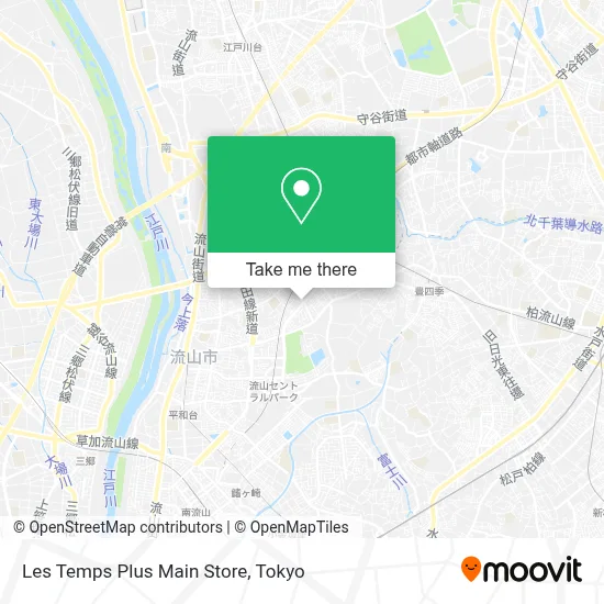 Les Temps Plus Main Store map