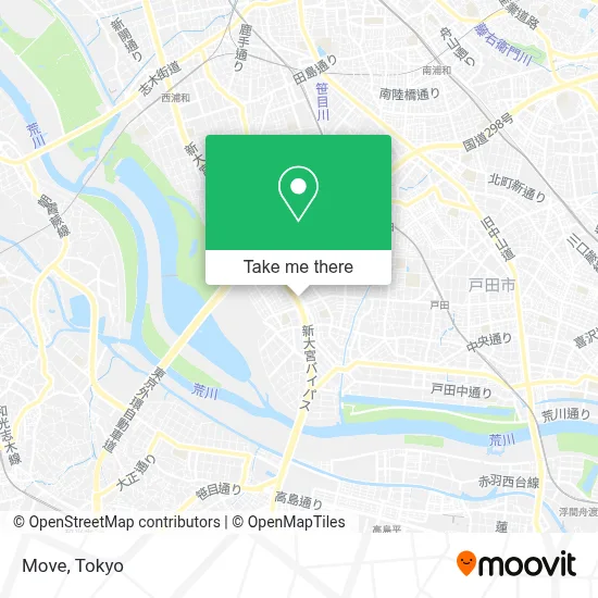 Move map