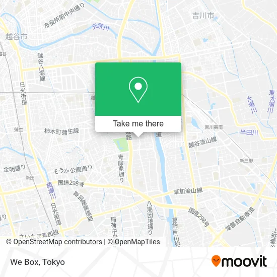 We Box map