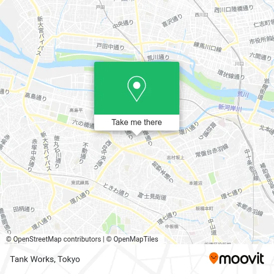 Tank Works map