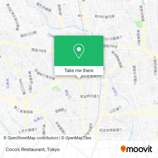 Coco's Restaurant map