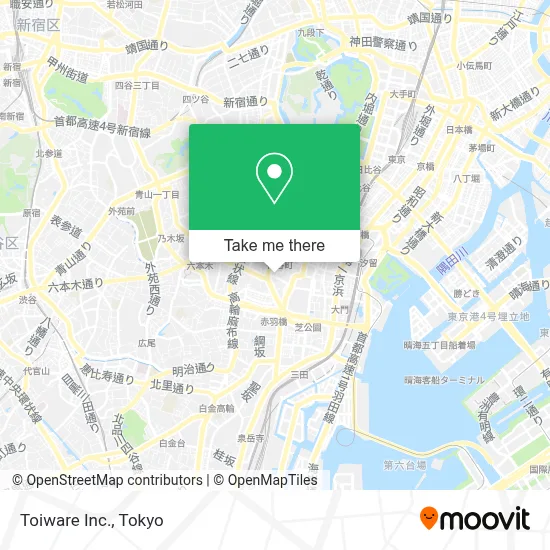 Toiware Inc. map