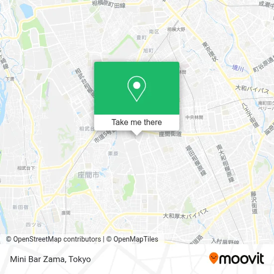 Mini Bar Zama map
