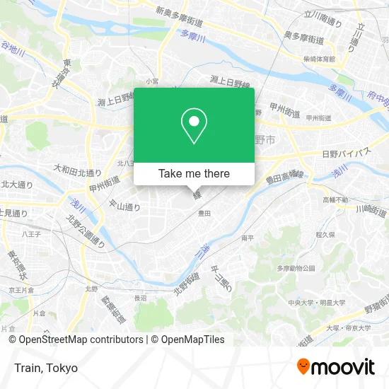 Train map