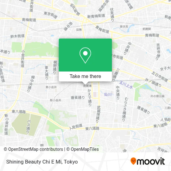 Shining Beauty Chi E Mi map