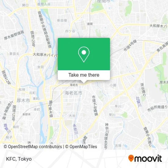 KFC map