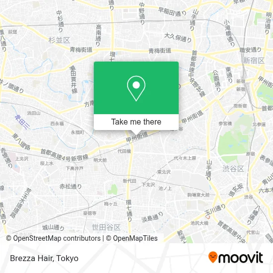 Brezza Hair map