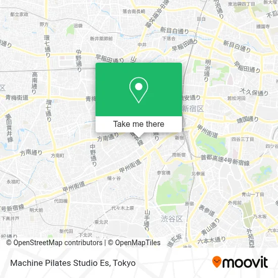 Machine Pilates Studio Es map