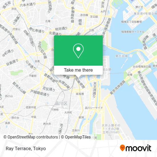 Ray Terrace map