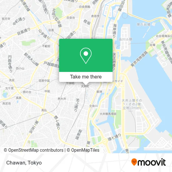 Chawan map