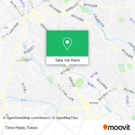 Time Hype map